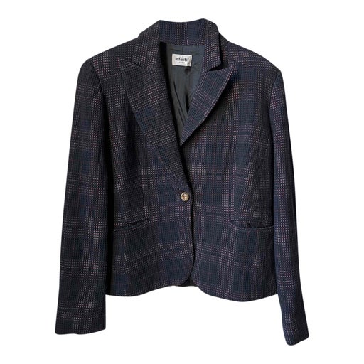 Prince of Wales check blazer