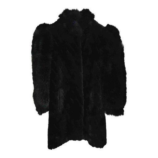 Faux fur coat
