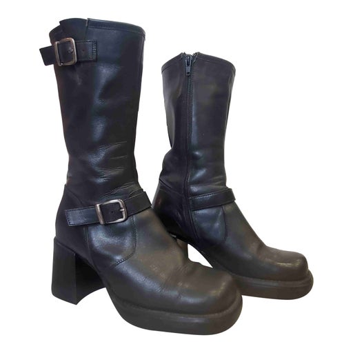 Bottes en cuir