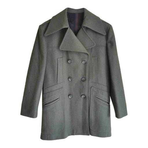 70's wool pea coat