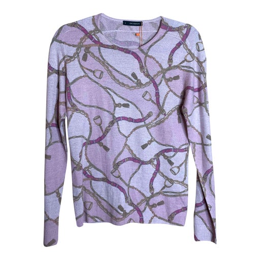 Patterned wool sweater