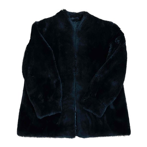 Faux fur coat