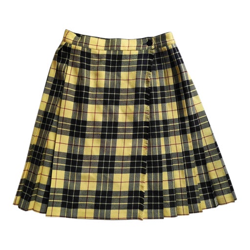 Tartan mini skirt