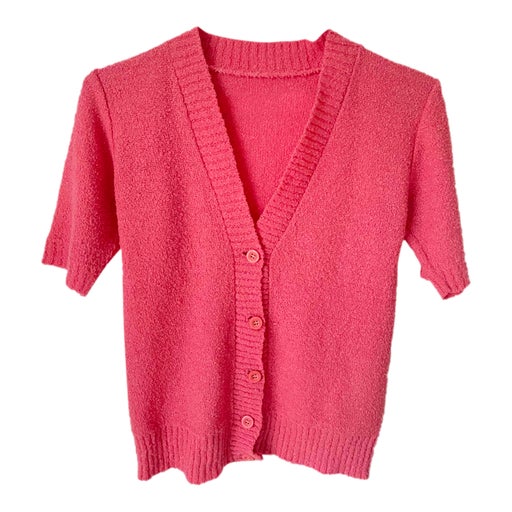 Short-sleeved cardigan