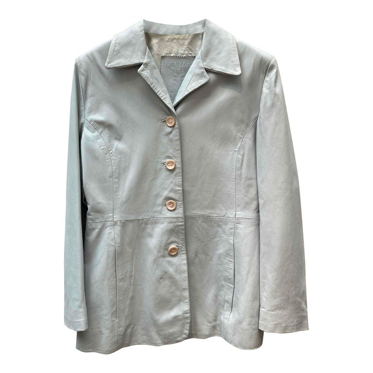 Veste courte en cuir