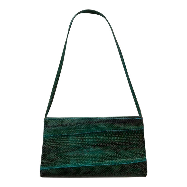 Mini sac cuir exotique