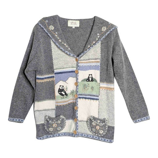 Embroidered cardigan
