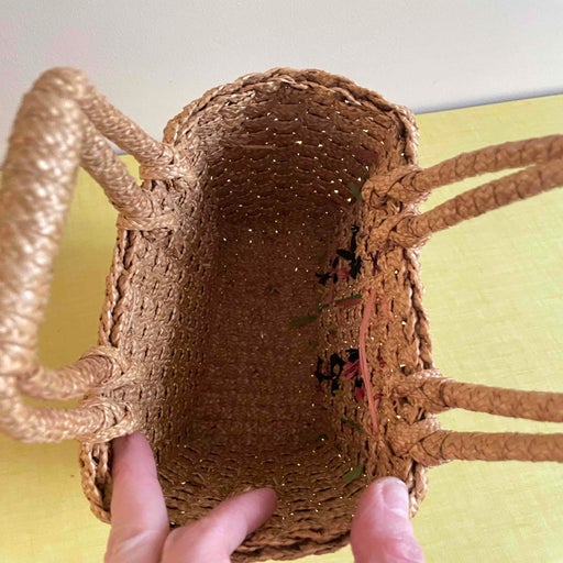Mini panier à fleurs