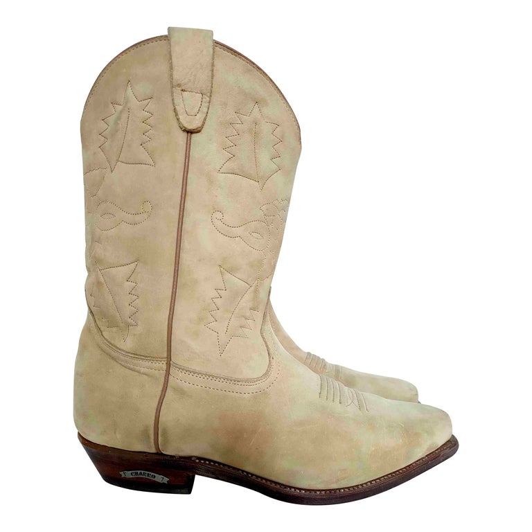 Santiags en cuir