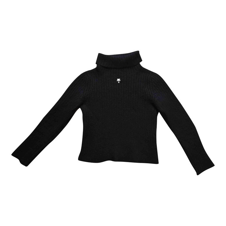 Courr ges angora sweater for women Imparfaite