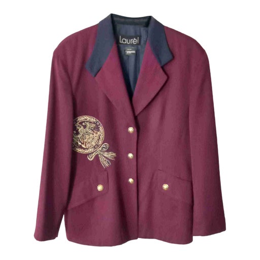 Embroidered blazer