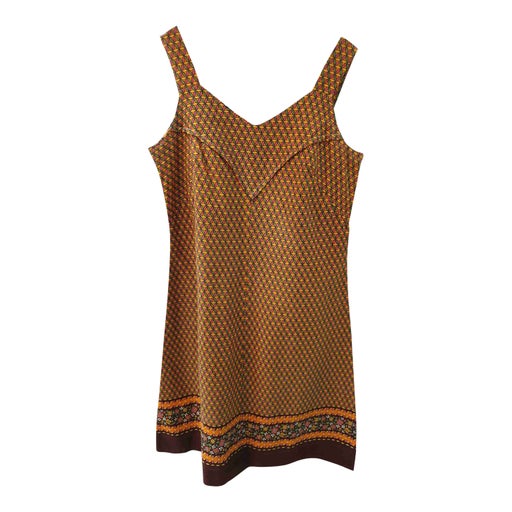 Robe mini à motifs 70's