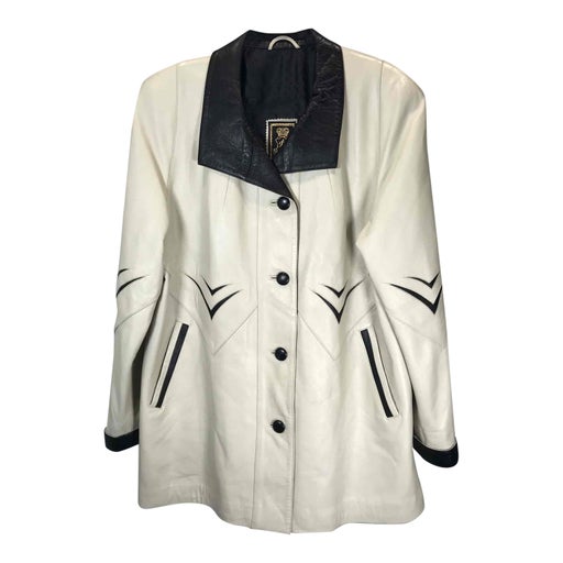 leather coat