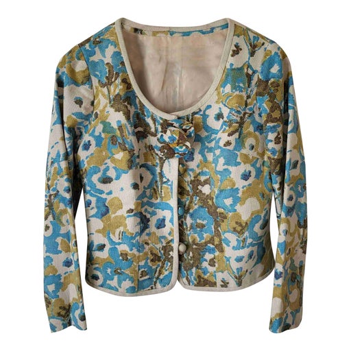 Short tapestry jacket