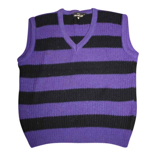 Striped sleeveless jumper