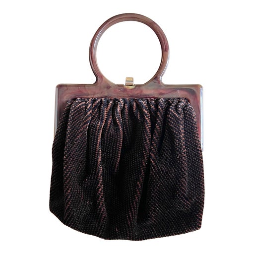 Velvet handbag