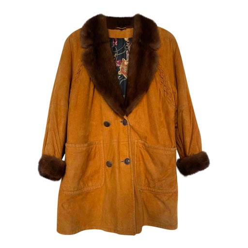 Suede coat