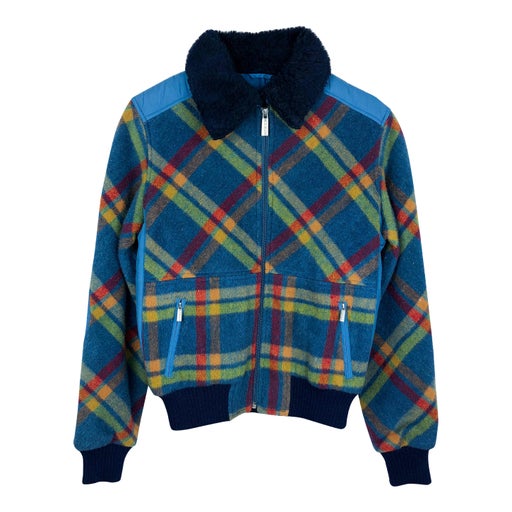 Blouson à carreaux