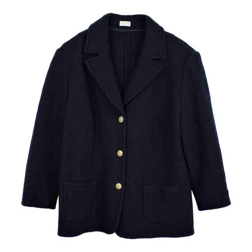 Short woolen coat