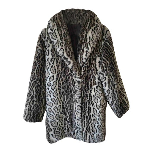 Leopard faux fur