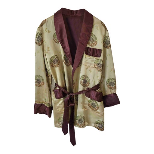 Kimono court en soie