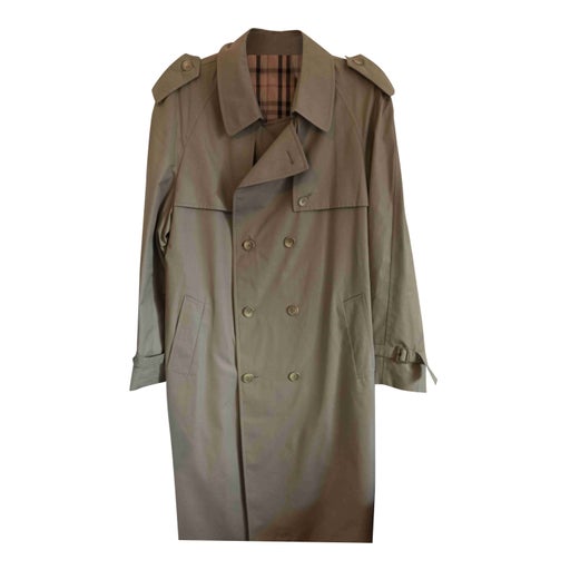 Belted trench coat