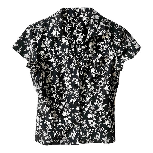 Agnès B floral shirt