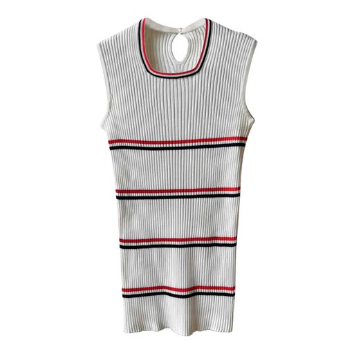 Striped ribbed top