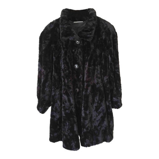 Faux fur coat