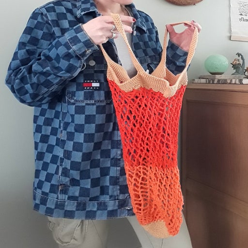 Sac on sale filet tricot
