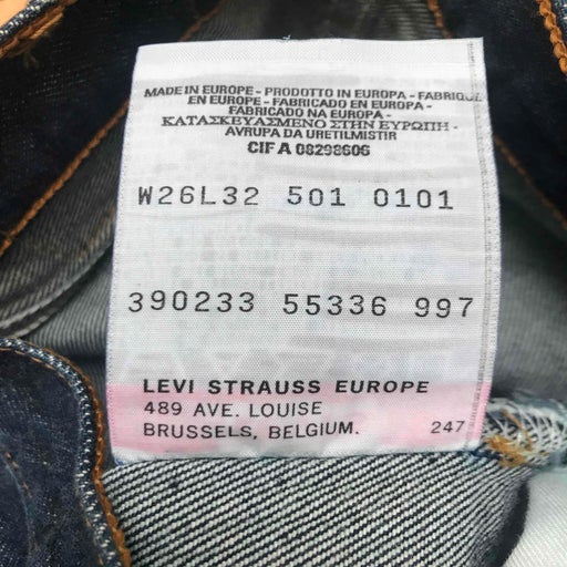 Levi's 501 W26L32 jeans