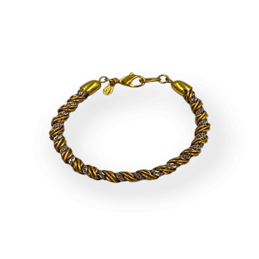 Bracelet chaines torsadés