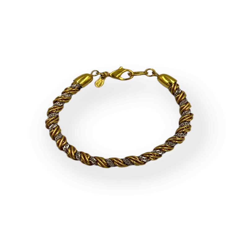 Bracelet chaines torsadés