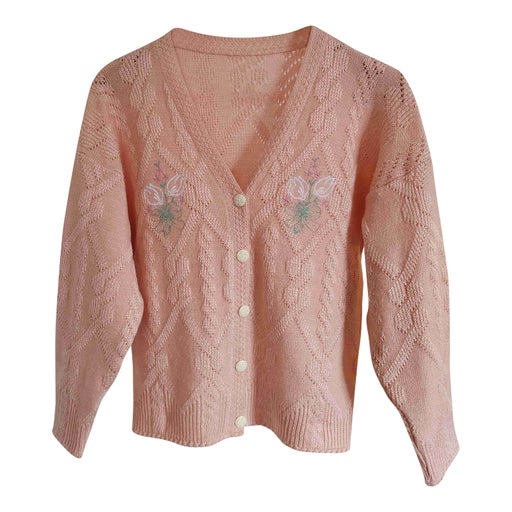 Embroidered cardigan