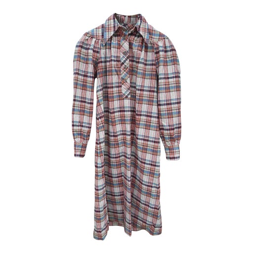 Checked dress