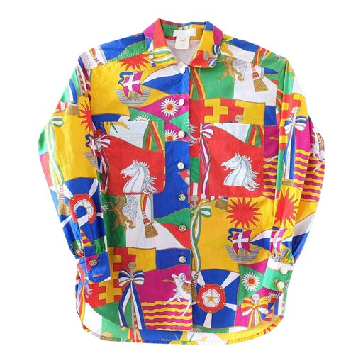Escada patterned shirt