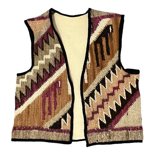 Sleeveless wool vest