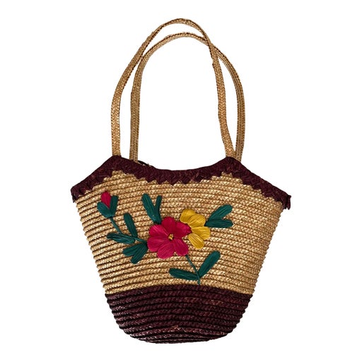 Mini panier brodé