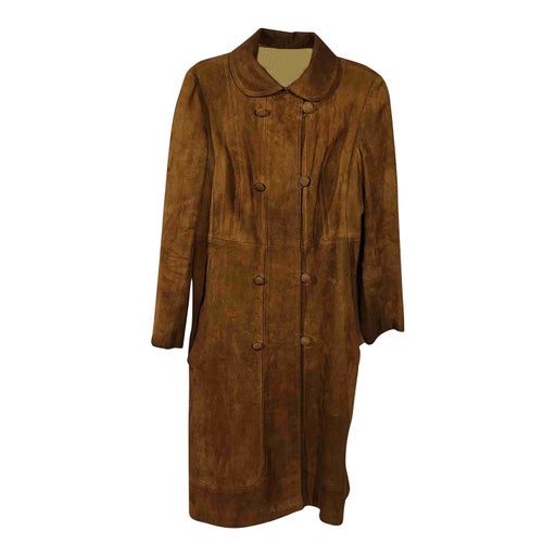 Long suede jacket