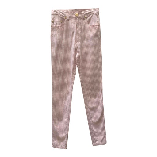 Pantalon vichy Moschino