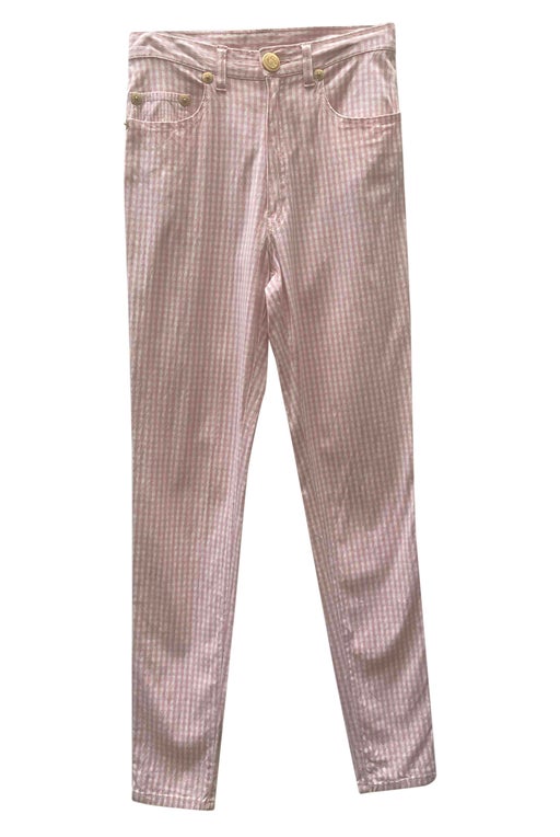 Moschino gingham pants