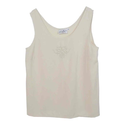 Embroidered tank top