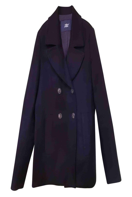 Cotton and wool pea coat