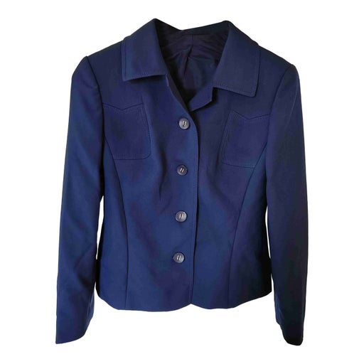 Short wool jacket
