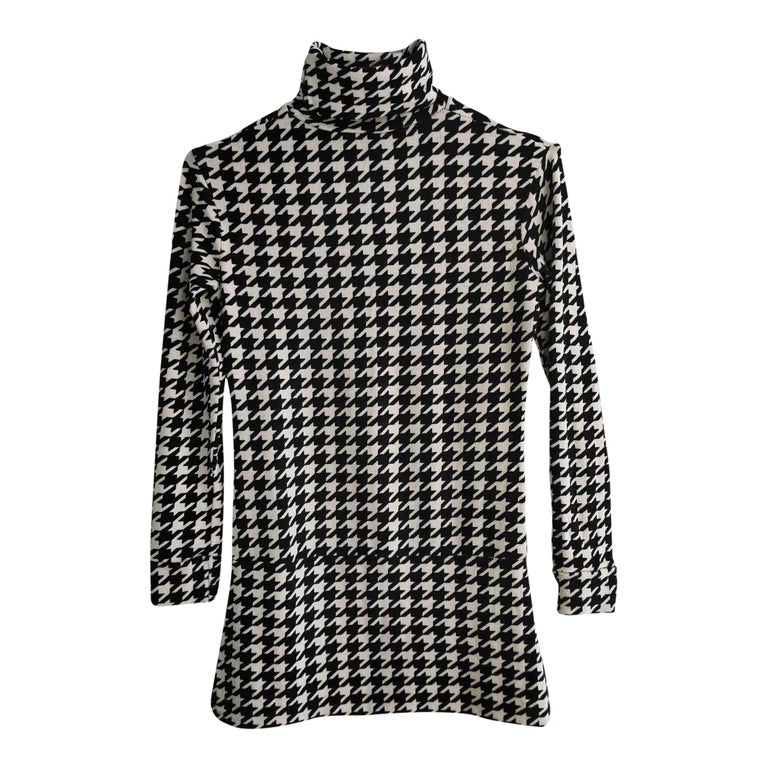 Robe mini pied-de-coq
