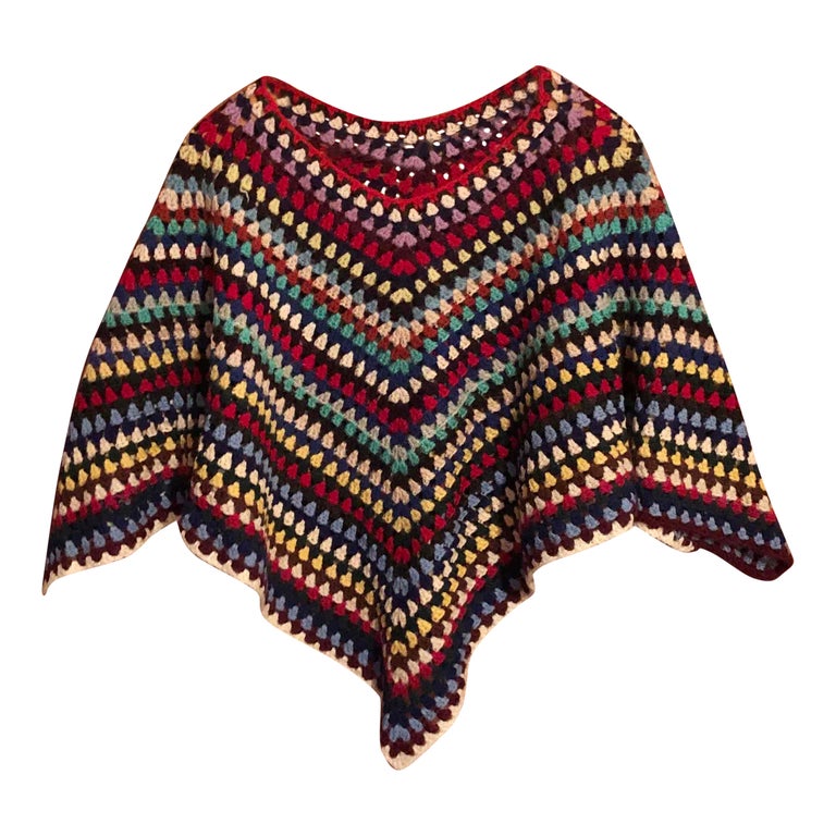 crochet poncho
