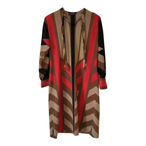 Patterned shift dress