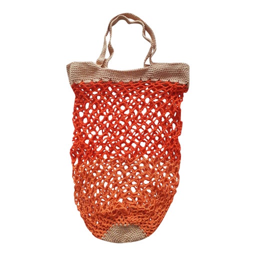 Knit mesh bag