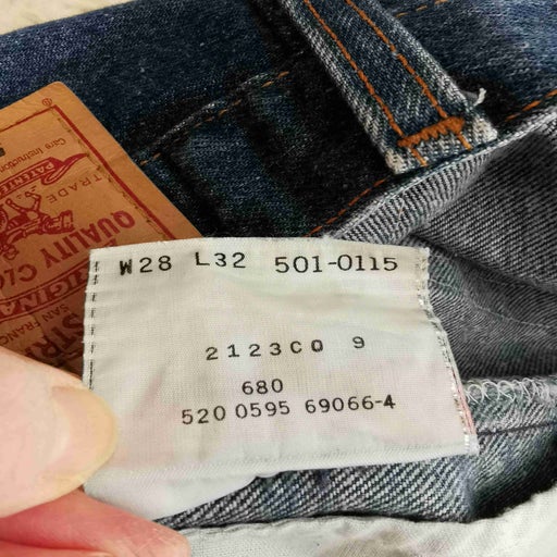 Levi's 501 W28L32 jeans