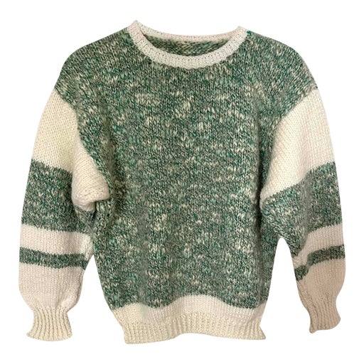 Heathered wool sweater